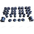 THE BEST STORE Front and Rear Leaf Spring Shackle Rubber Bushes Bush Kit for Maruti Gypsy - 42 Pieces
