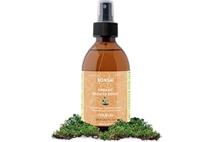 NAUKUA Engrais Liquide Bio pour Bonsaïs - Engrais Bonsaï - Améliore la Solidité des Bonsaïs et la Fertilité du Sol - 100% Naturel Fabriqué en Espagne - Spray Prêt à l'emploi - 250ml