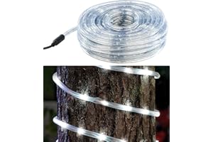 Guirlande à LED étanche IP44 (20 m) - Blanc [Lunartec]