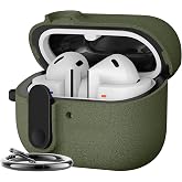 Teknoft Samsung Galaxy Buds 3 Pro, Buds 3 ve Buds 3 FE ile Uyumlu Mandallı Kapak Kilit Sistemli Kumlanmış Mat Dokulu Darbeler