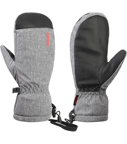 Guanti Da Sci OutdoorMaster Unisex - Impermeabili, Caldi Con Thinsulate 140g E Touchscreen - Foto 7