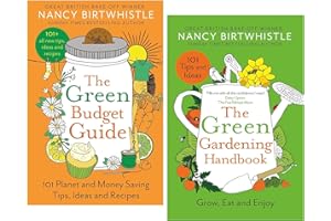 Nancy Birtwhistle Green Gardening 2 Books Collection Set (Le manuel de jardinage vert et le Guide du budget vert)