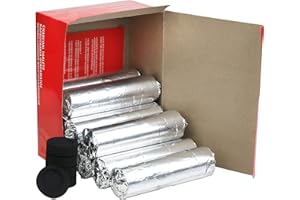 NKlaus 200 Räucherkohle schnellzündend Ø 40mm 20 Rollen 40160