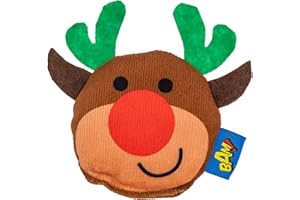 WUNDAPETS BAM! Christmas Catnip Filled Play Toys Cat Kitten North American Pure Catnip Toys (Catnip Rudolph)