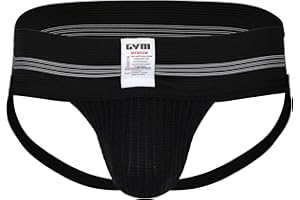 GYM Old School Jockstrap avec Ceinture de 7,6 Cm Sangle jock Homme (lot de 1)