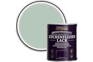 Rust-Oleum Wasserabweisender Küchenfliesenlack in mattem Finish -Pastellgrün 750ml