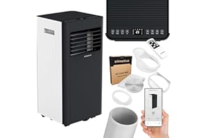 ‎CLIMATIVE Climative Klimatyzator przenośny AC29-S DUO WiFi, 2,9 kW, BTU 10000, do 29 m², klimatyzacja 3w1, osuszanie i wentylacja, w zestawie pilot zdalnego sterowania. Działa z Tuya Smart