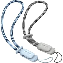 Lot De 3 Dragonnes Réglables SURPHY - Pour Téléphone, Clés, Appareil Photo, GoPro, Badge - Nylon - Boucle Mobile - 3