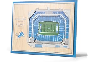 YouTheFan NFL StadionView Wandbild, 5-lagig