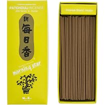Morning Star Bastoncini Di Incenso Giapponesi – 6 Confezioni Da 50 Bastoncini (Salvia, Sandalo, Cedro, Muschio, Incenso E Mirra) Per Meditazione E Relax, Tempo Di Combustione 30 Minuti