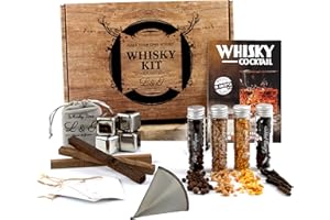 LOUISE & GASTON L&G® Kit Personalizado para Descubrir Las Especias del Whisky - Set DIY para Hombres y Mujeres, Idea de Regalo Original Navidad, Cumpleaños, San Valentín, Experiencia inolvidable