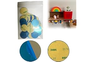 BELTECH Metal Plates for Tonie Figures with Adhesive, Adhesive Base for Magnets, Metal Plates Made of Stainless Steel, Decorate the Children's Room with Tonie Figures (Pack of 20)