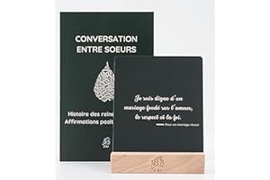 Zikr Cartes de Conversation pour Femmes Musulmanes – 30 Cartes d’Inspiration & Sororité | Questions de Foi, Gratitude & Motivation | Coffret à offrir