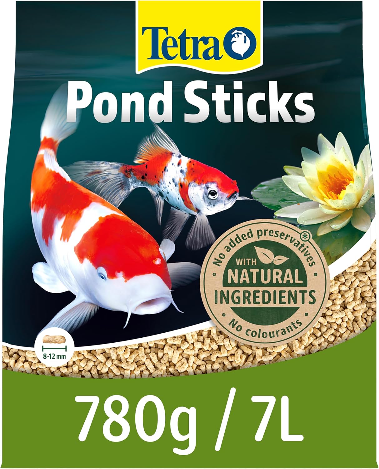 Tetra Pond Fish Food Sticks 780g - biologically balanced for pond fish