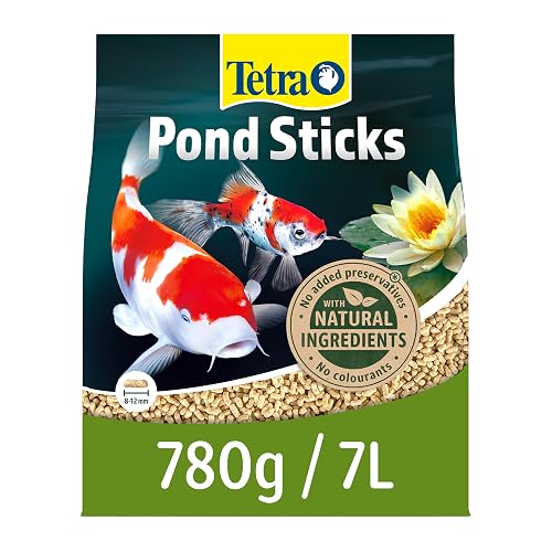 Tetra Pond Fish Food Sticks 780g - biologically balanced for pond fish | Supports healthy fish | for clear water in the pond