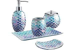WHOLE HOUSEWARES VERSATILE DESIGN THEME: These elegant versatile colors available for your taste and to match any bathroom decor. Perfect for storing gadgets, soaps, shampoo, lotions, and holders for your brushes