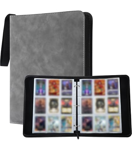 Album per carte da collezione, 50 pagine, capacità 400 carte
