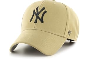 '47 MLB New York Yankees MVP Unisex Baseball Cap : Adjustable Hook & Loop Strap :