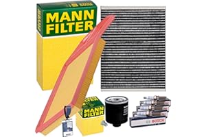 BANDELONE Inspektionspaket + Zündkerzen für 1.4 + 1.6 + 16V Golf 4 Bora 1J Polo 6N2 Lupo