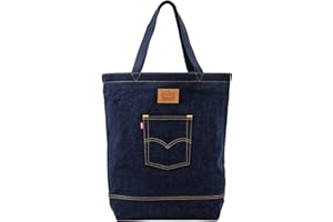 Levi's The Back Pocket Tote, Borsa a secchiello Uomo, Blu (Navy Blue), Taglia unica