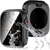 Diruite Case for Apple Watch Series 11/10 46mm Screen Protector | 360&deg; Protection PC Waterproof Case with Tempered Glass Anti