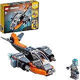 LEGO Creator 3in1 Cyber Drone 31111 Building Kit (113 Pcs),Multicolor