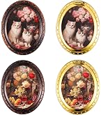 Miniatur-Bilderrahmen-Set Im Gold-Look – Perfekt Für Dein Puppenhaus!