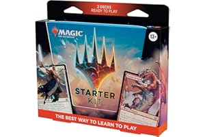 MAGIC THE GATHERING Magic: The Gathering 2023 Starter Kit - Learn to Play with 2 Ready-to-Play Decks + 2 Codes to Play Online (2-Player Fantasy Card Game)
