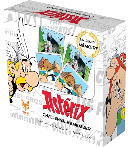 Power 4 Asterix Brettspiel Von Winning Moves – Französische Version, Strategiespiel Für Die Ganze Familie