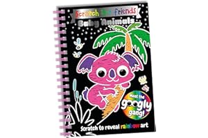 BOOKOLI LIMITED BOOKOLI LIMITED Scratch Art Friends: Baby Animals