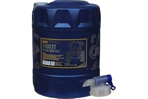 DIEDERICHS Mannol Multi UTTO WB 101 API GL-4 - Aceite para maquinaria agrícola (20 L) + grifo
