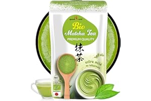 ‎GOODWEI Zielona herbata Matcha w proszku ekologiczna - Oryginalna japońska Matcha najwyższej jakości (500g)