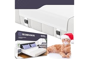 ‎BEDBINDERS Bedbinders | Liebesbrücke für Matratzen, Matratzenkeil, Ritzenfüller, Matratzenverbinder & Bettritzenfüller | Bettbrücke, Besucherritzenfüller & Matratzenhalter Gegen Verrutschen (160/220 cm)
