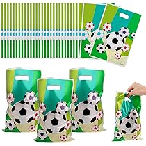 Lot De 10 Bracelets De Football Pour Enfants - Bracelets Tissés Réglables, Cadeau Sportif