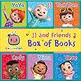 CoComelon: JJ & Friends Box of Books: Learn about JJ and friends with this box of 9 early-learning illustrated board books for children aged 1, 2 3 and 4 years