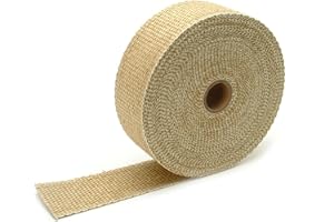 DESIGN ENGINEERING Diseño de ingeniería dei 010101 Escape calor Wrap, 1 "x rollo de 50 ' – marrón