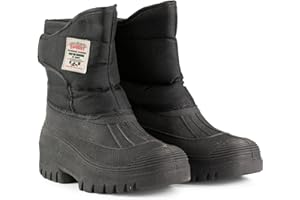 HORZE Stallschuhe wasserdicht Spirit, Stallstiefel Damen Kinder, Winterstallschuhe gefüttert