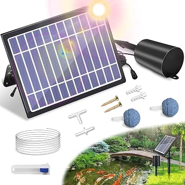 Set 2 Aeratori Per Laghetto ACO318-32 Watt - Supporto Senza Ghiaccio, Ossigeno Per Koi, Fischz
