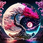 GHHKUD Renard Diamond Painting Kit Pour Adulte Débutant, Peinture Diamant Adulte, 5D Diamant Painting Images Ronde Diamond, Pont Cristal Débutant Art Set 30x30cm