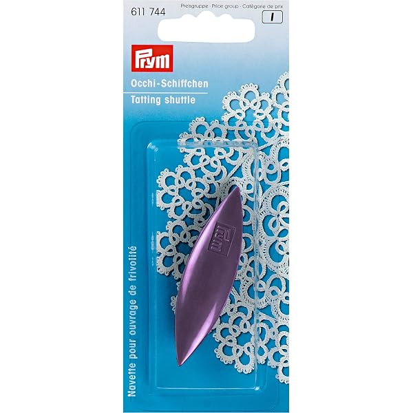 Hemline Metall-Shuttle Für Web- Und Nähprojekte – 1 Stück, 7 Cm, Robustes Handwerkszubehör