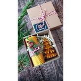 Petekoğlu Doğal Petek Balmumu Mum Hediyelik Mini Set Sarma Balmumu &Ccedil;am Ağacı Beeswax Candle