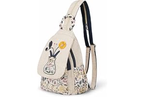 AULUDA Umwandelbare Umhängetasche für Mädchen, handgefertigte Handtasche, wunderschöner, hochwertiger, lässiger Tages-Mini-Rucksack aus Segeltuch für Frauen in Grün