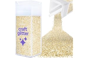 HEMWAY Paillettes pour shaker à champagne gobelets en résine dorée cartes bijoux de Noël bougies fines cosmétiques pour ongles et visage 130 g/4,6 oz