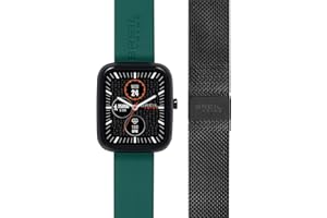 Breil, Smartwatch SBT-3, Smartwatch Uomo Donna con 2 Cinturini Intercambiabili in Maglia Mesh e Silicone, Orologio Sport con Connettività Bluetooth, Autonomia 7 Giorni, Compatibile con iOS e Android