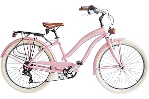 Via Veneto Sun on The Beach Vélo Beach Cruiser 26 pouces modèle homme