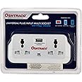 Oshtraco OTCDBC-W030P 2 Way 2 Pin Universal with 2A USB Multi Socket