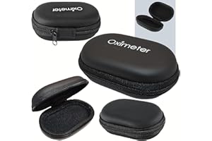 TP TRADEPROVIDER TradeProvider® Pulse Oximeter Storage Carrier Bag Zipper Case for Blood Oxygen Saturation Monitor (Oximeter Storage Case)