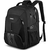 Large Men's Backpack 50L Laptop Backpack 17 Inches Waterproof Anti-theft Laptop Backpack with USB Port Laptop Backpack Bag fo