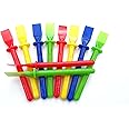 a2bsales 10 x Glue Spreaders - Plastic Kids Pva Paste Adhesive Spatula - Craft Accessory