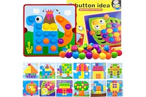 GeeKe - jeux educatif enfant - Identifier Et Associer Les Couleurs - Jeu Educatif et d'Eveil - Color 22802 - mosaique loisir creatif - Pour Enfants de 2 à 4 ans